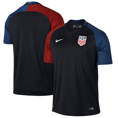 usmnt nike 2016 away replica|Nike USMNT Black 2016 Away Replica Performance Jersey.